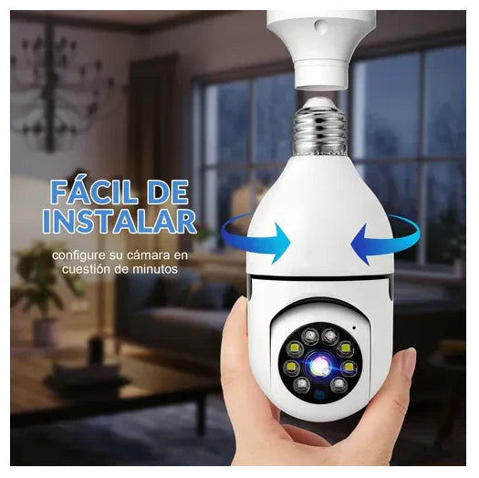 CAMARA DE SEGURIDAD TIPO BOMBILLO