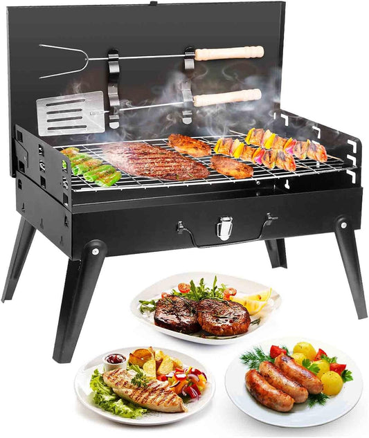BBQ PORTATIL CON UTENCILIOS TL-466