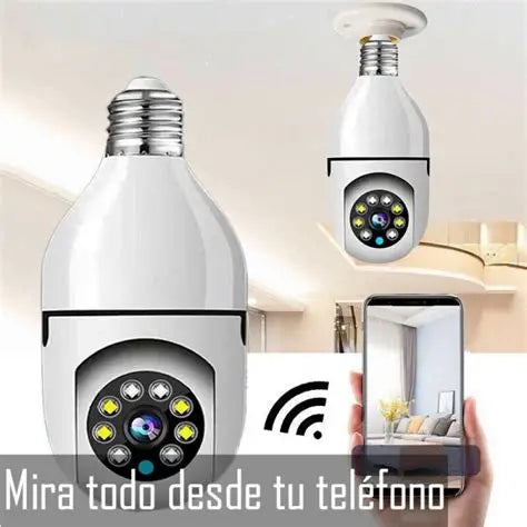 CAMARA DE SEGURIDAD TIPO BOMBILLO